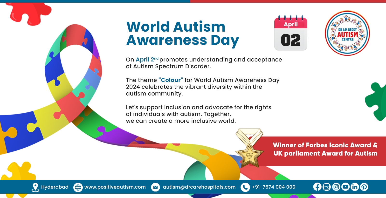 World Autism Awareness Day 2nd April 